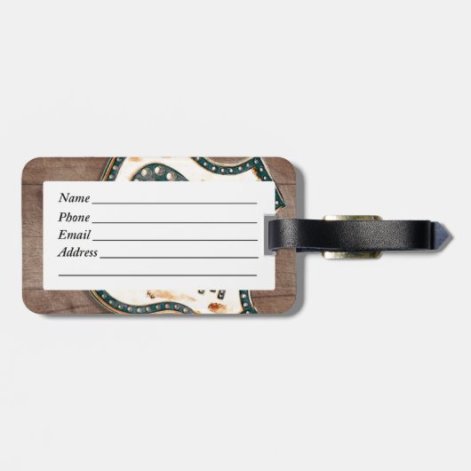 Weg 66 gepäckanhänger (Rückseite horizontal)