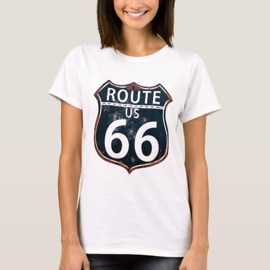 Weg 66-Honor die Mutter-Straße T-Shirt (Vorderseite)
