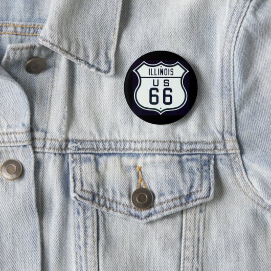 Weg 66 Illinois Button (Beispiel)