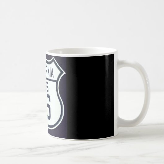 Weg 66 Kalifornien Kaffeetasse (Rechts)