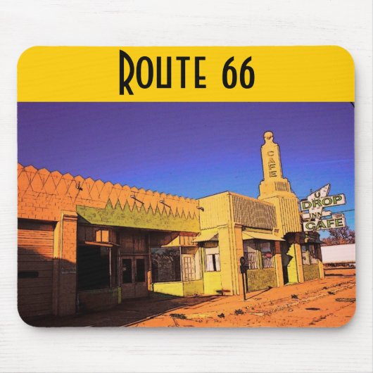 Weg 66 Mousepad (Vorne)