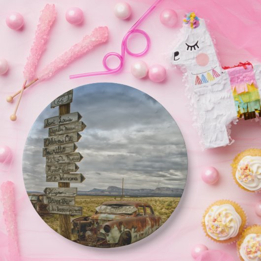 Weg 66 pappteller (Party)