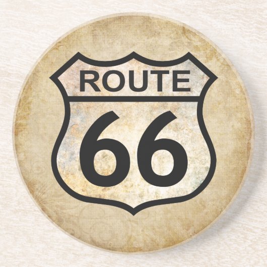 Weg 66 sandstein untersetzer (Vorne)