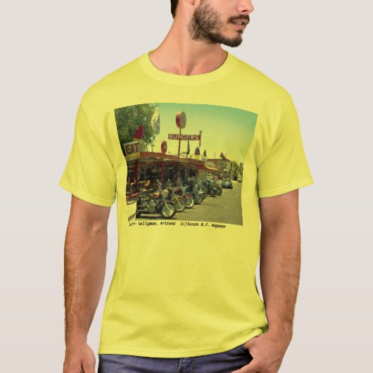 Weg 66 ~ Seligman, Arizona-Klassiker-T - Shirt (Vorderseite)