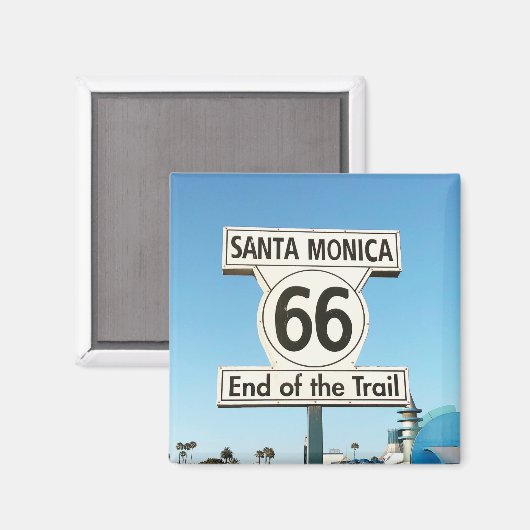 Weg 66 Tasse Magnet (Vorderseite/Rückseite)