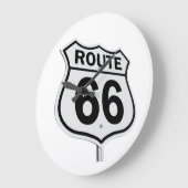 Weg 66 Uhr. Große Wanduhr (Winkel)