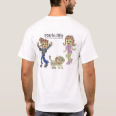 Weg-80er T-Shirt (Rückseite)