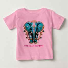 Weg als Elefant Baby T-shirt