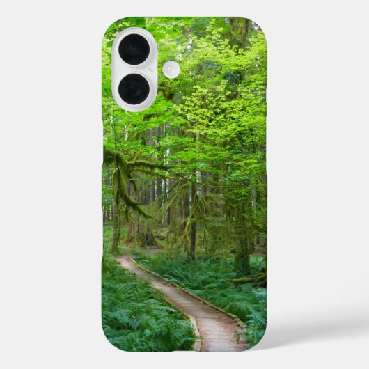 Weg Ancient Groves im Olympic-Nationalpark Case-Mate iPhone Hülle (Rückseite)