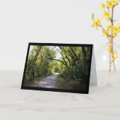 Weg-Beileids-Karte Karte (Gelbe Blume)