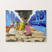 Weg Bibel-Geschichten-dem Puzzlespiel zur