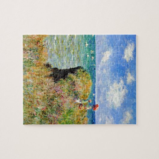 Weg Claude Monets Clifftop Puzzle (Horizontal)