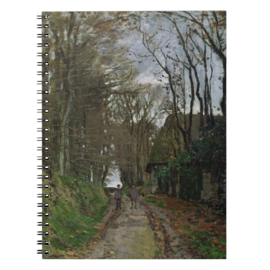 Weg Claude Monets | in Normandie Notizblock (Vorderseite)