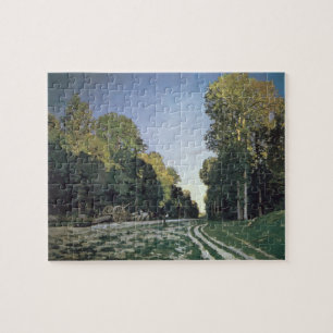 Weg de Chailly, Fontainebleau Claude Monets   Puzzle