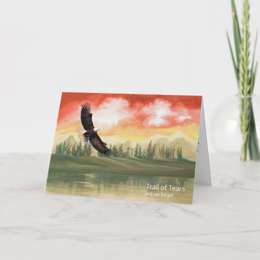 Weg der Tränen Karte (Vorderseite)