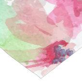 Weg des Blumen Tischs Watercolor Kurzer Tischläufer (Ecke)