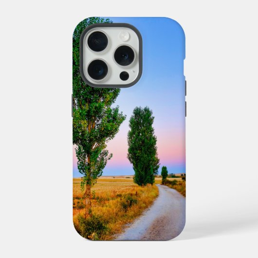 Weg des französischen Weges iPhone Hülle (Rückseite)