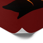 Weg des Kreuzes 14. Station Poster (Ecke)