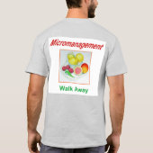 Weg des Mikromanagements T-Shirt (Rückseite)