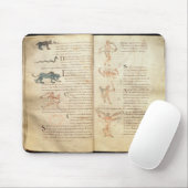 Weg des Mondes über den Konstellationen Mousepad (Mit Mouse)