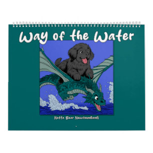 Weg des Wassers Neufundländer Notta Bear Kalender