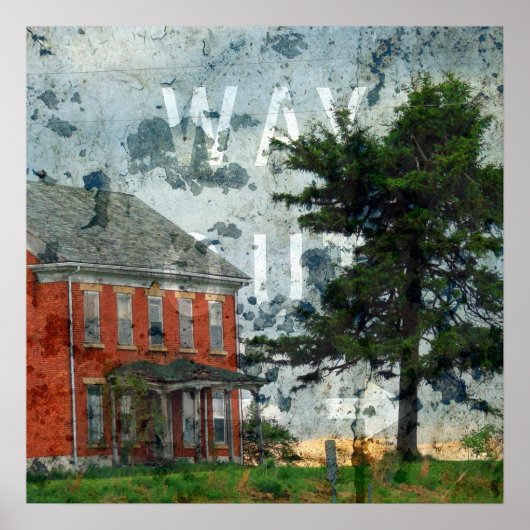 Weg dorthin poster (Vorne)