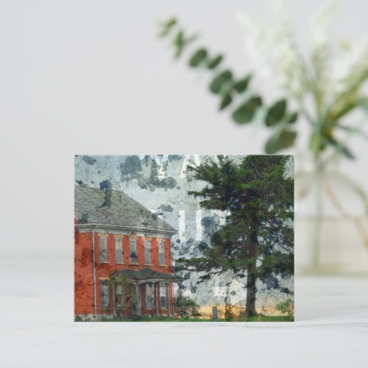 Weg dorthin postkarte (Stehend Vorderseite)