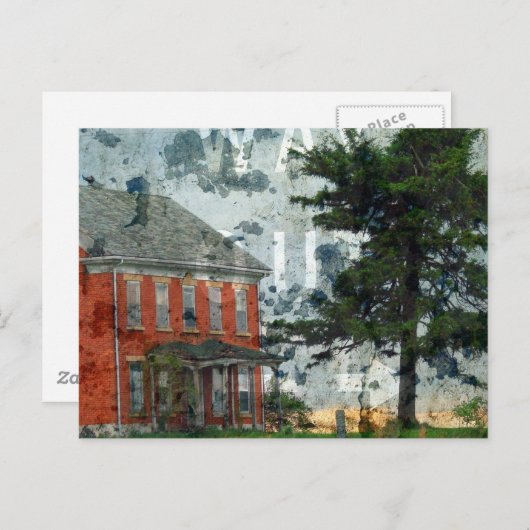 Weg dorthin postkarte (Vorne/Hinten)