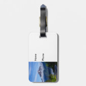 Weg durch Alaska Gepäckanhänger (Rückseite vertikal)