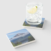 Weg durch Alaska Steinuntersetzer (Seitenansicht)