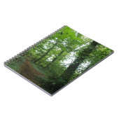 Weg durch das Green Forest Notebook Notizblock (Linke Seite)