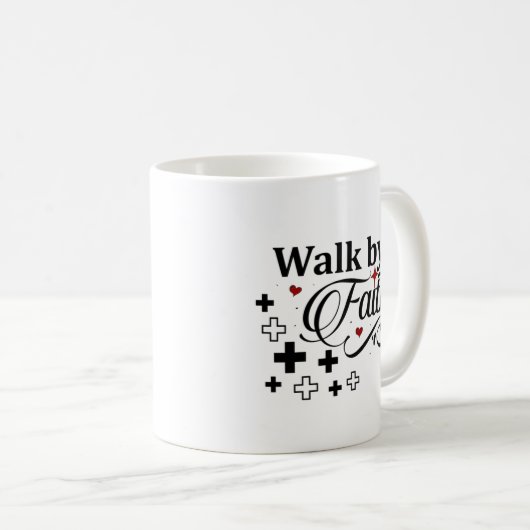 Weg durch den Glauben Kaffeetasse (VorderseiteRechts)