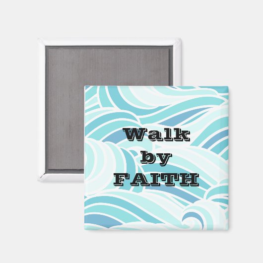 Weg durch den Glauben Magnet (Vorderseite/Rückseite)