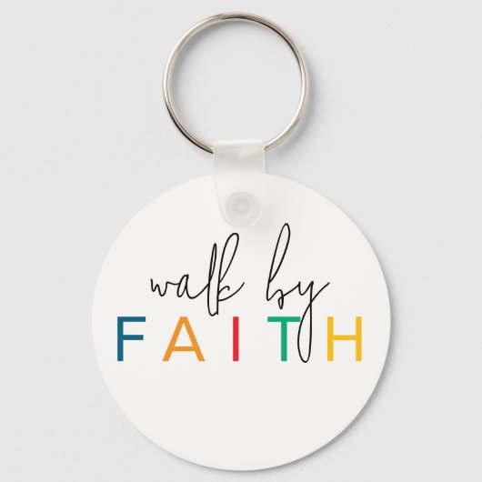 Weg durch den Glauben Schlüsselanhänger (Vorderseite)