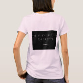 Weg durch den Glauben T-Shirt (Rückseite)