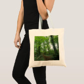 Weg durch den grünen Wald Tragetasche (Vorderseite (Produkt))