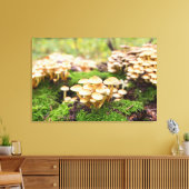 Weg durch den Herbstwald. Leinwanddruck (Insitu (Wohnzimmer))
