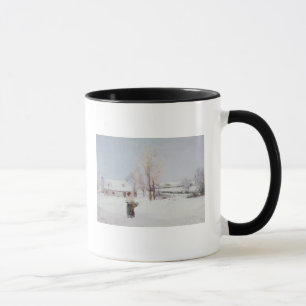 Weg durch den Schnee Tasse