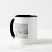Weg durch den Schnee Tasse (Vorderseite Links)