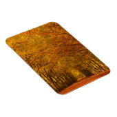 Weg durch den Wald im Herbst vertikaler Magnet (Rechte Seite)