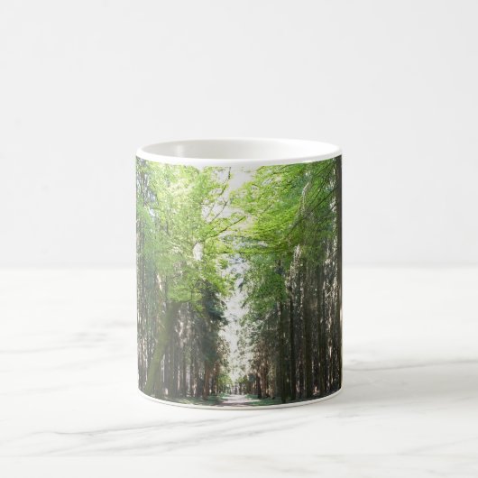 Weg durch den Wald Kaffeetasse (Mittel)