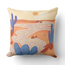 Weg durch die gemalte Wüste