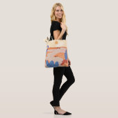 Weg durch die gemalte Wüste Tasche (Am Model)