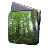 Weg durch die Green Forest Laptop Tasche (Vorderseite Links)