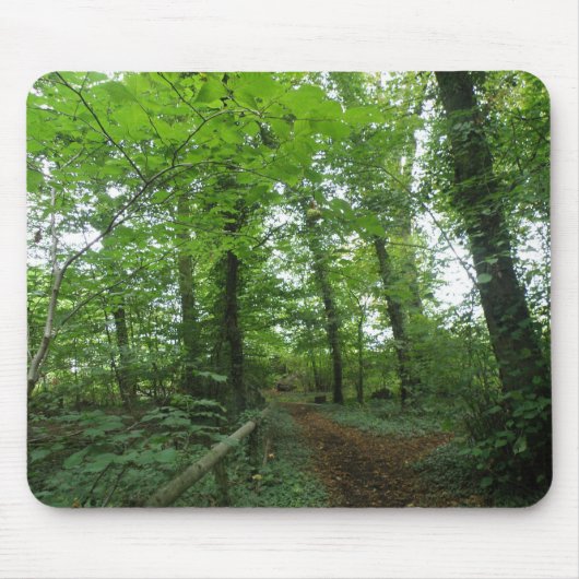 Weg durch die Grünwaldmousepad Mousepad (Vorne)