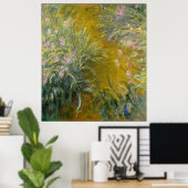 Weg durch die Iren, Monet Poster (Heimbüro)