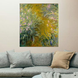 Weg durch die Iren, Monet Poster