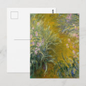 Weg durch die Iren, Monet Postkarte (Vorne/Hinten)