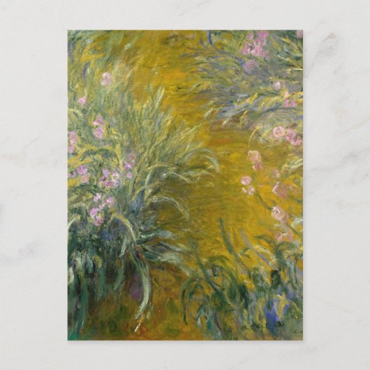 Weg durch die Iren, Monet Postkarte (Vorderseite)