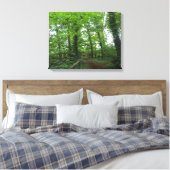 Weg durch die Leinwand des grünen Waldes (Insitu (Schlafzimmer))